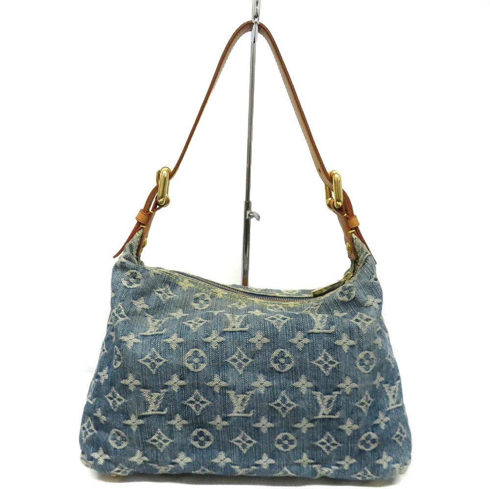 Louis Vuitton Hobo Shoulder Bag Baggy One Monogram Denim